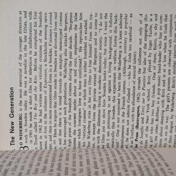 Swedish Cinema - Peter Cowie - 1966 - Picture 11 of 11